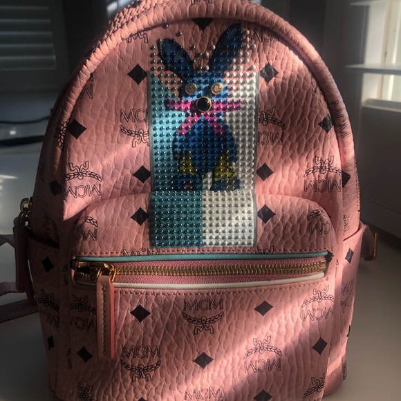 Authentic MCM Mini/small backpack-limited edition - Picture 7 of 12